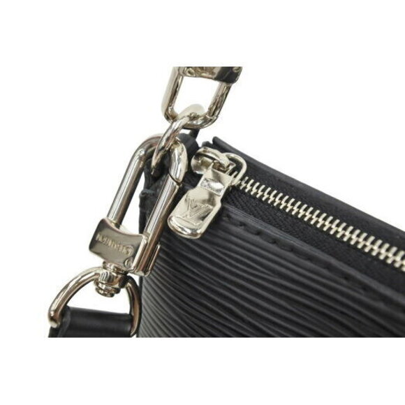 Louis Vuitton Pochette Accessoires Shoulder Bag Epi Leather Black - Picture 6 of 8